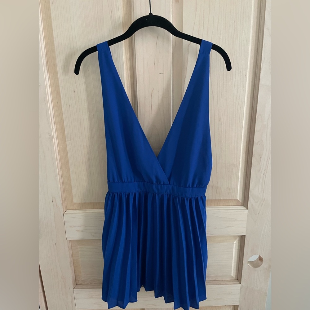 Superdown Blue Mini Dress